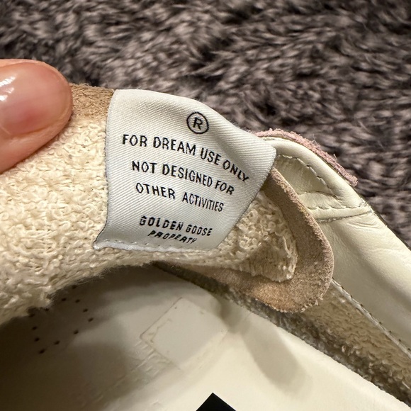 Golden Goose Gold and Pink Star Sneakers - Picture 6 of 14